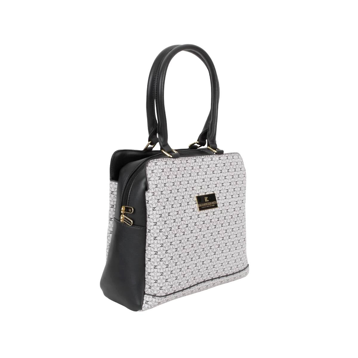 Bolsa Para Dama Tote Diseño Ted Lapidus Con Asas Color Negro