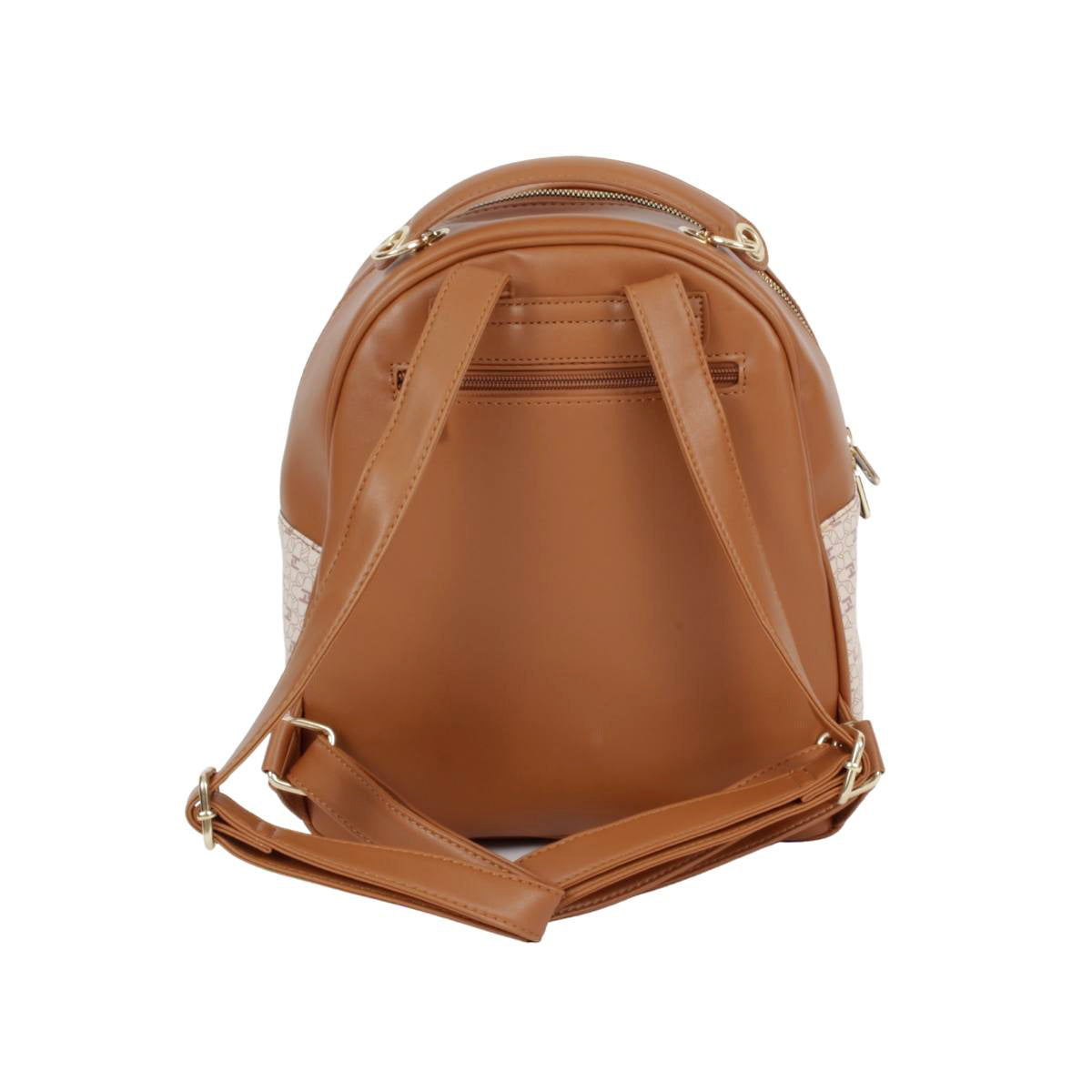 Mochila Para Dama Diseño Ted Lapidus Con Asas Color Camello