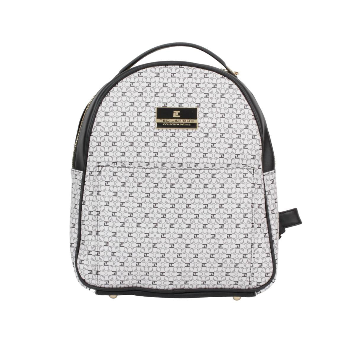 Mochila Para Dama Diseño Ted Lapidus Con Asas Color Negro