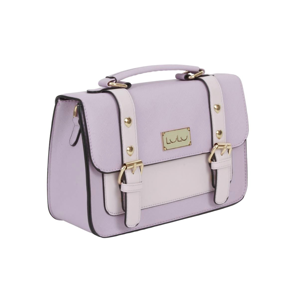 Bolsa Para Dama Tipo Satchel Color Lila (Lulu)