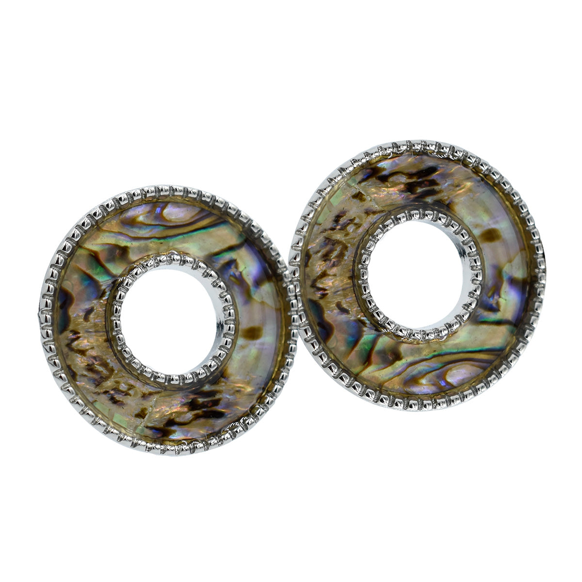 Juego De Aretes Lulu Con Diseño Circular