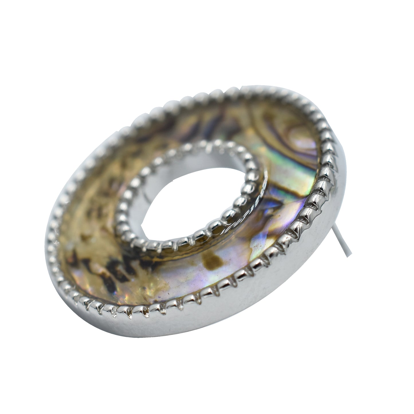 Juego De Aretes Lulu Con Diseño Circular