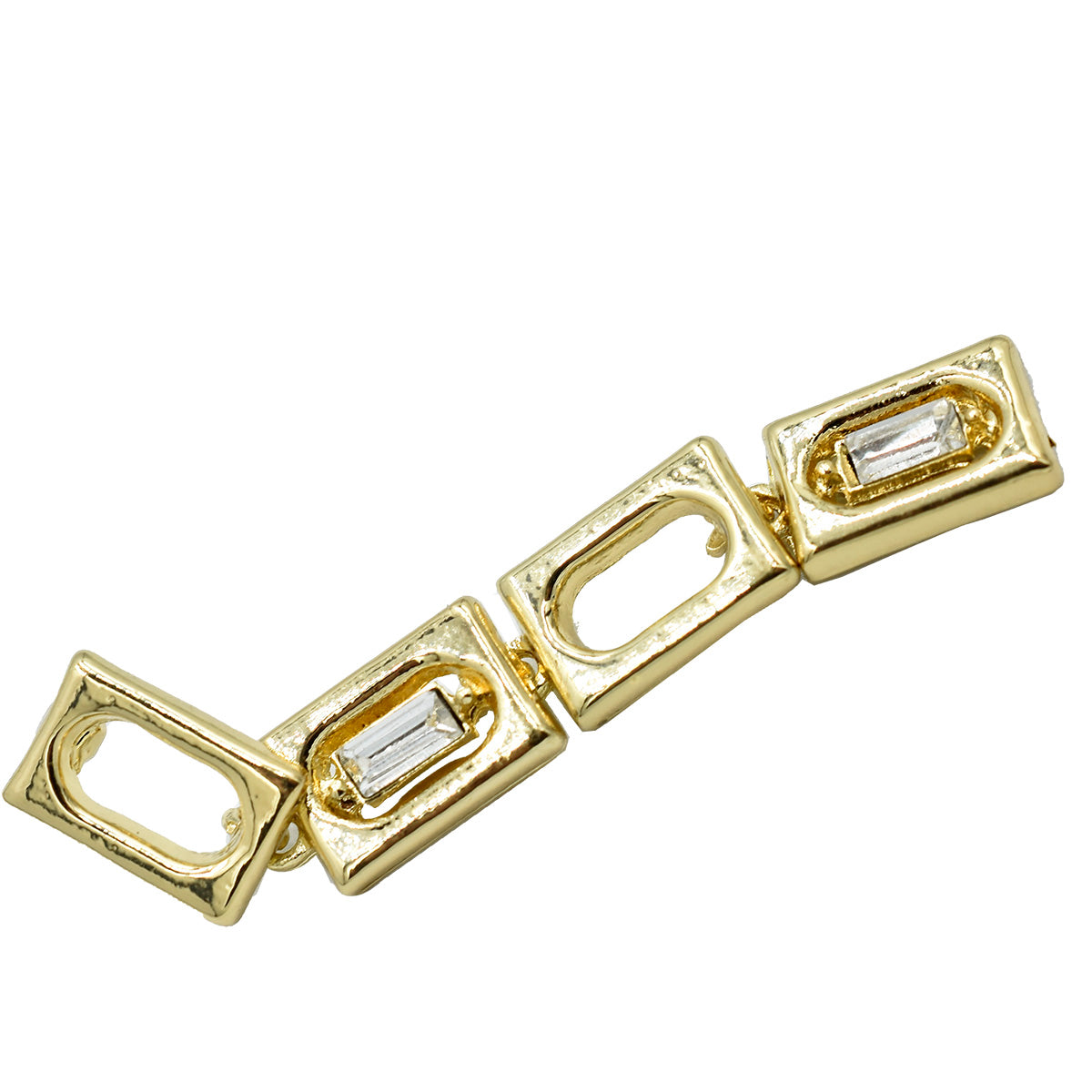 Juego De Aretes (Lulu) Colgantes Color Oro