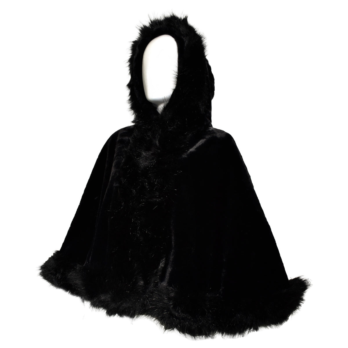 Capa Invernal Para Dama Color Negro
