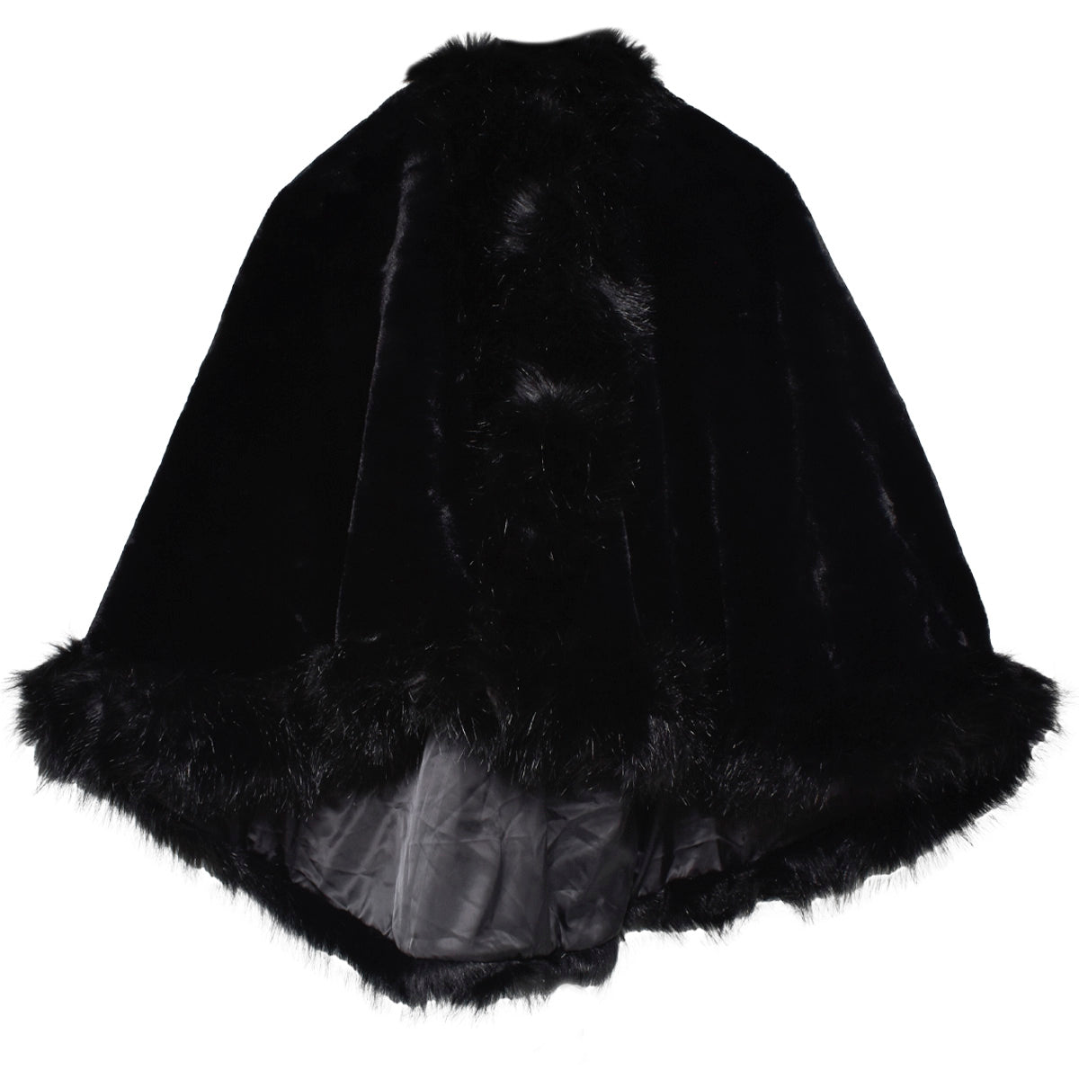 Capa Invernal Para Dama Color Negro