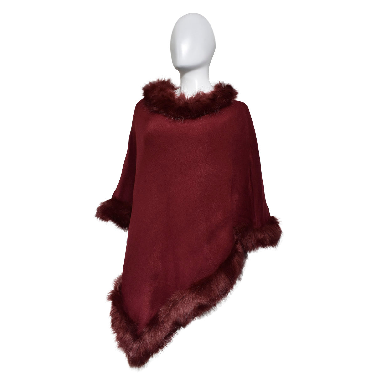 Capa Invernal Para Dama Color Vino