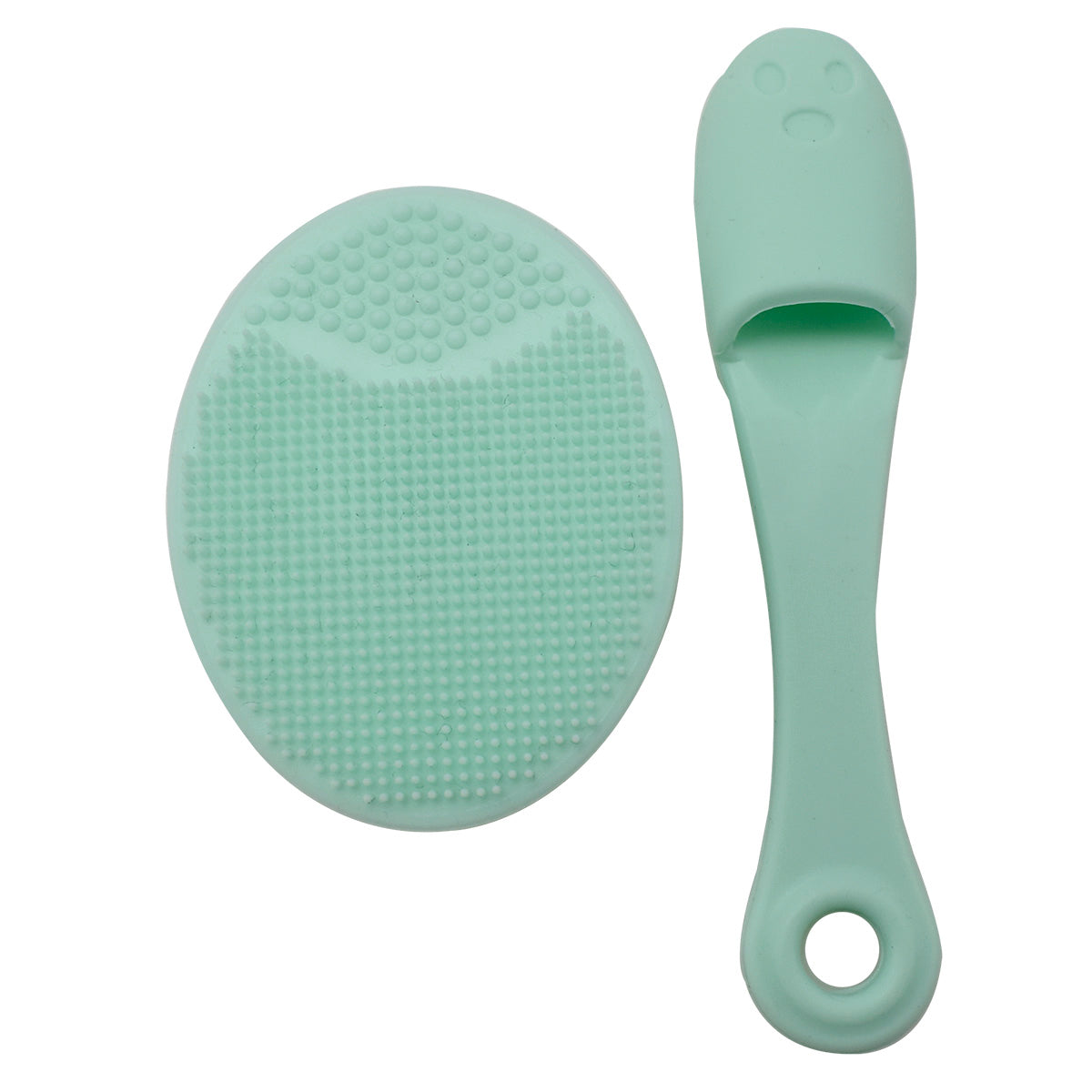 Kit de 2 Cepillos Faciales Easy Beauty Azul claro