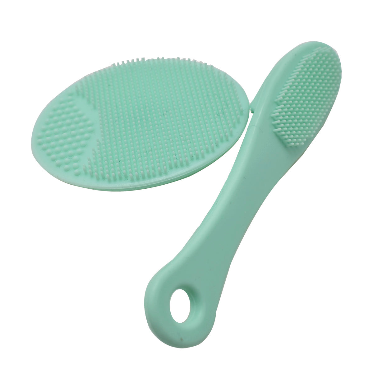 Kit de 2 Cepillos Faciales Easy Beauty Azul claro