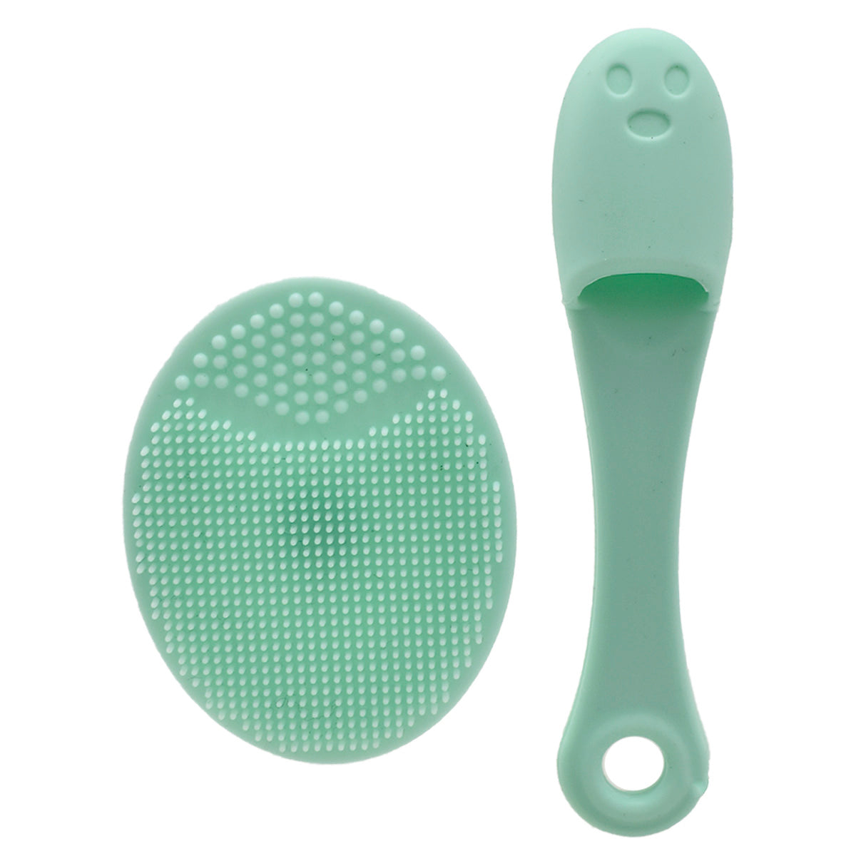 Kit de 2 Cepillos Faciales Easy Beauty Azul claro