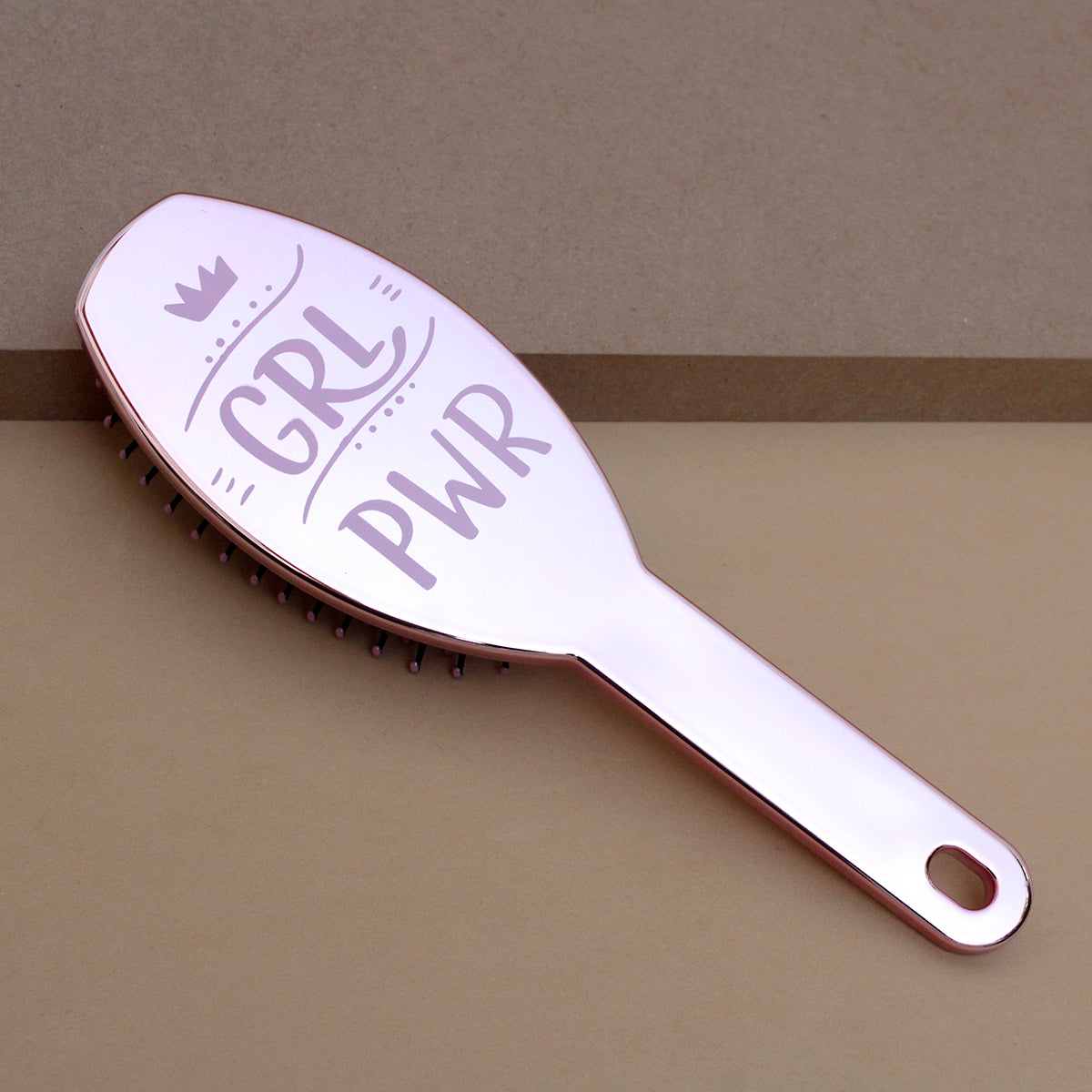 Cepillo cuadrado acojinado con diseño de GRL PWR
