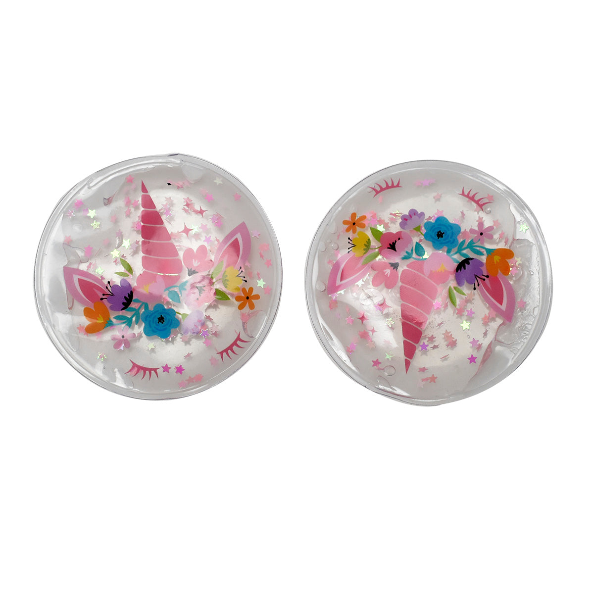 2 Parches Hidratantes Peschelle Para Ojos Unicornio