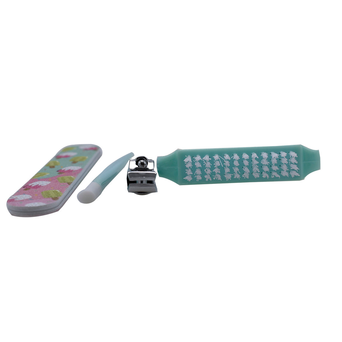 Kit de Belleza Para Manicure, Easy Beauty Cepillo, Lima, Removedor de Cutícula, Alicate