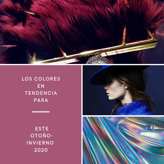 Los colores en tendencia para este otoño-invierno 2020 