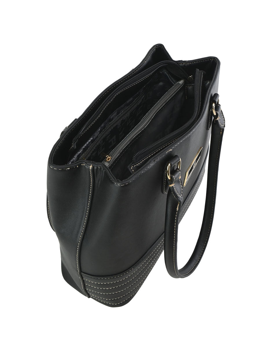 Bolsa Tote De Hombro Ted Lapidus Para Mujer Unicolor
