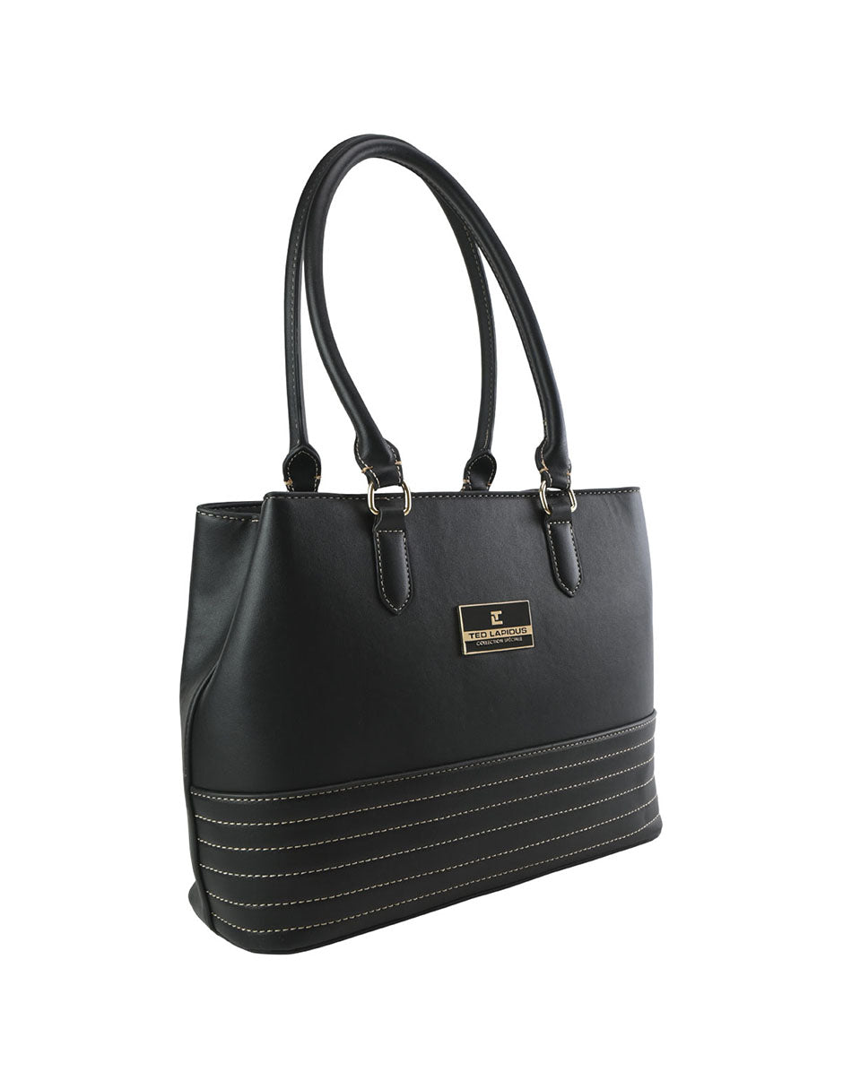 Bolsa Tote De Hombro Ted Lapidus Para Mujer Unicolor