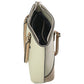 Bolso Tote De Mano Color Carne Y Café Ted Lapidus