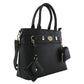 Bolso Tote Negro Para Mujer Chatties