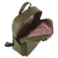 Backpack [Chatties] Con Doble Monedero Incluido Verde Olivo