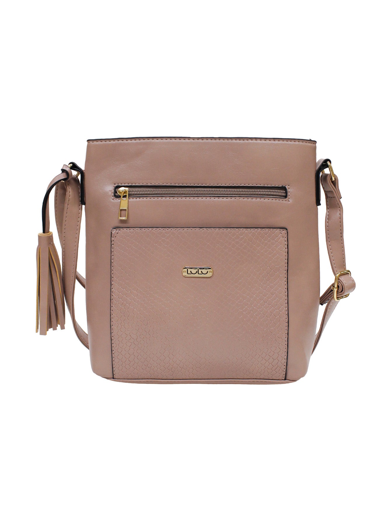 Bolsa Bandolera Cruzada Lulu Para Mujer Color Lila