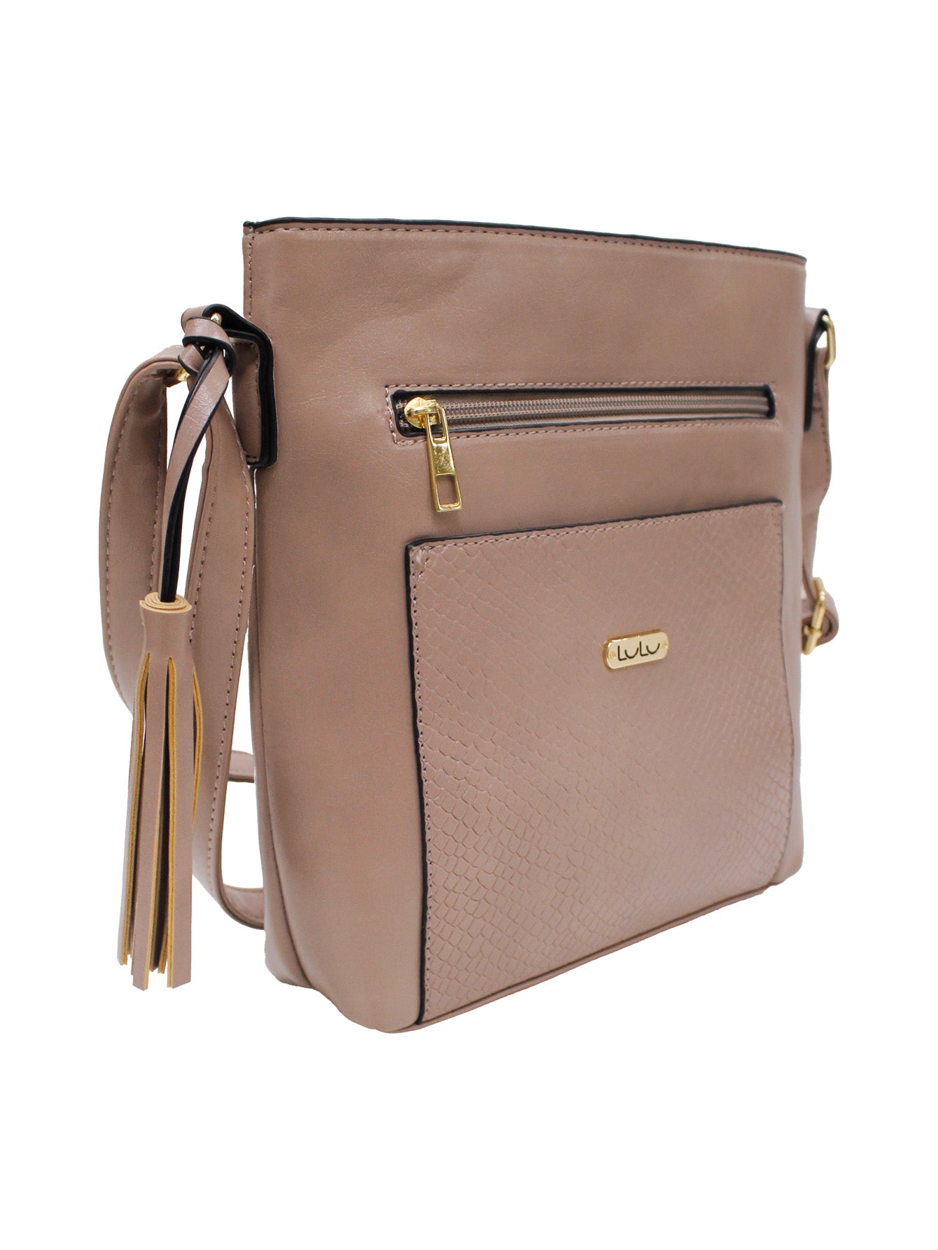 Bolsa Bandolera Cruzada Lulu Para Mujer Color Lila