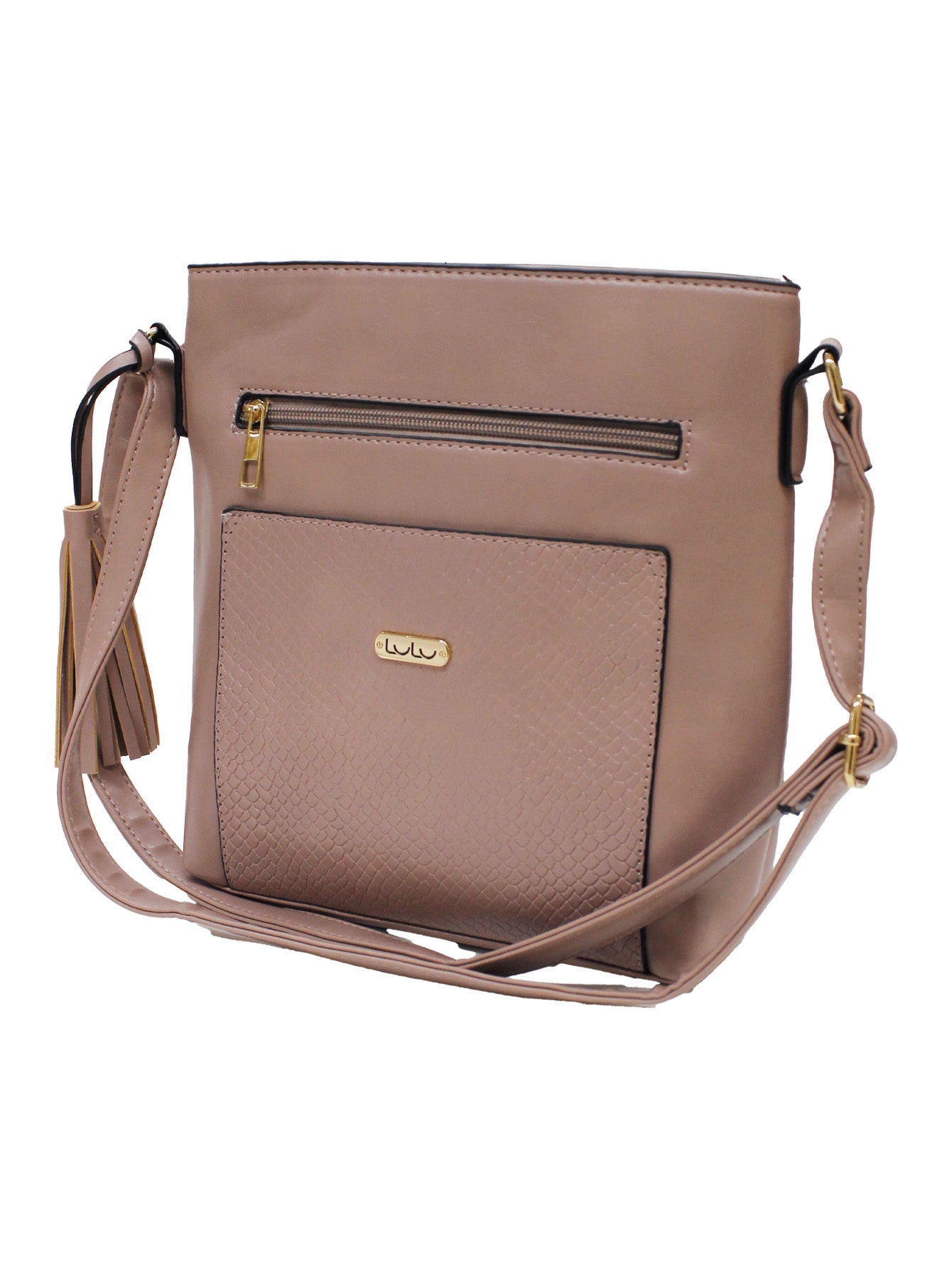 Bolsa Bandolera Cruzada Lulu Para Mujer Color Lila