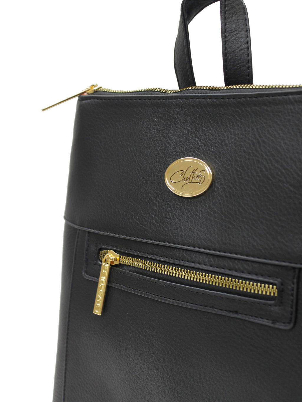 Mochila para dama Cuadrada color Negro con Asa