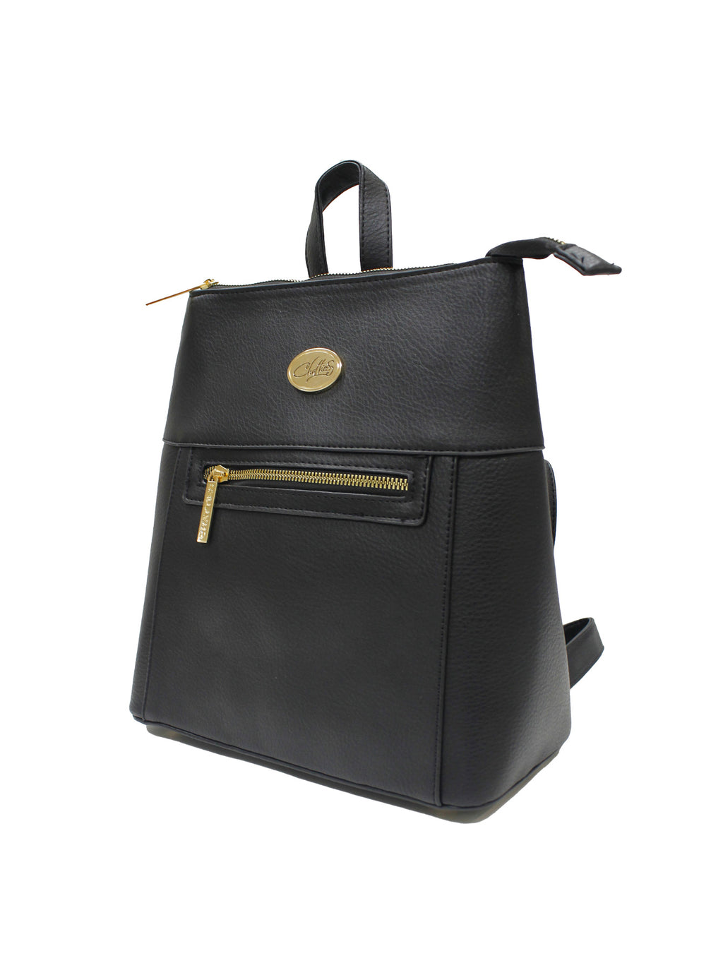 Mochila para dama Cuadrada color Negro con Asa