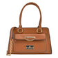 Bolsa Mini Tote Con Correa Desprendible Ted Lapidus Camello