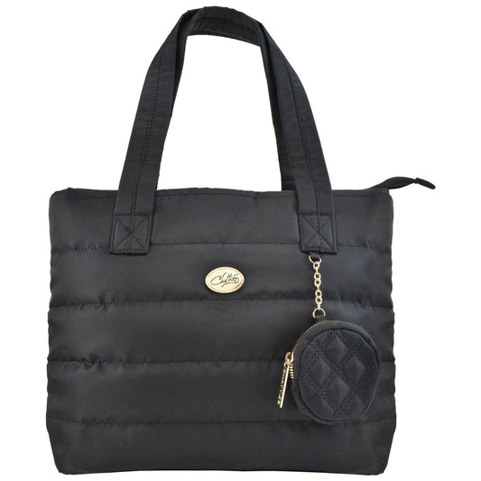 Bolso De Mano Tote Para Dama Color Negro