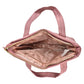 Bolso De Mano Tote Para Dama Color Rosa