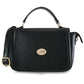 Bolso Tipo Bandolera Chatties Color Negro