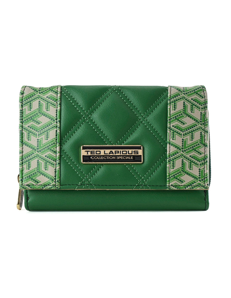 Cartera Para Mujer Ted Lapidus Diseño Verde