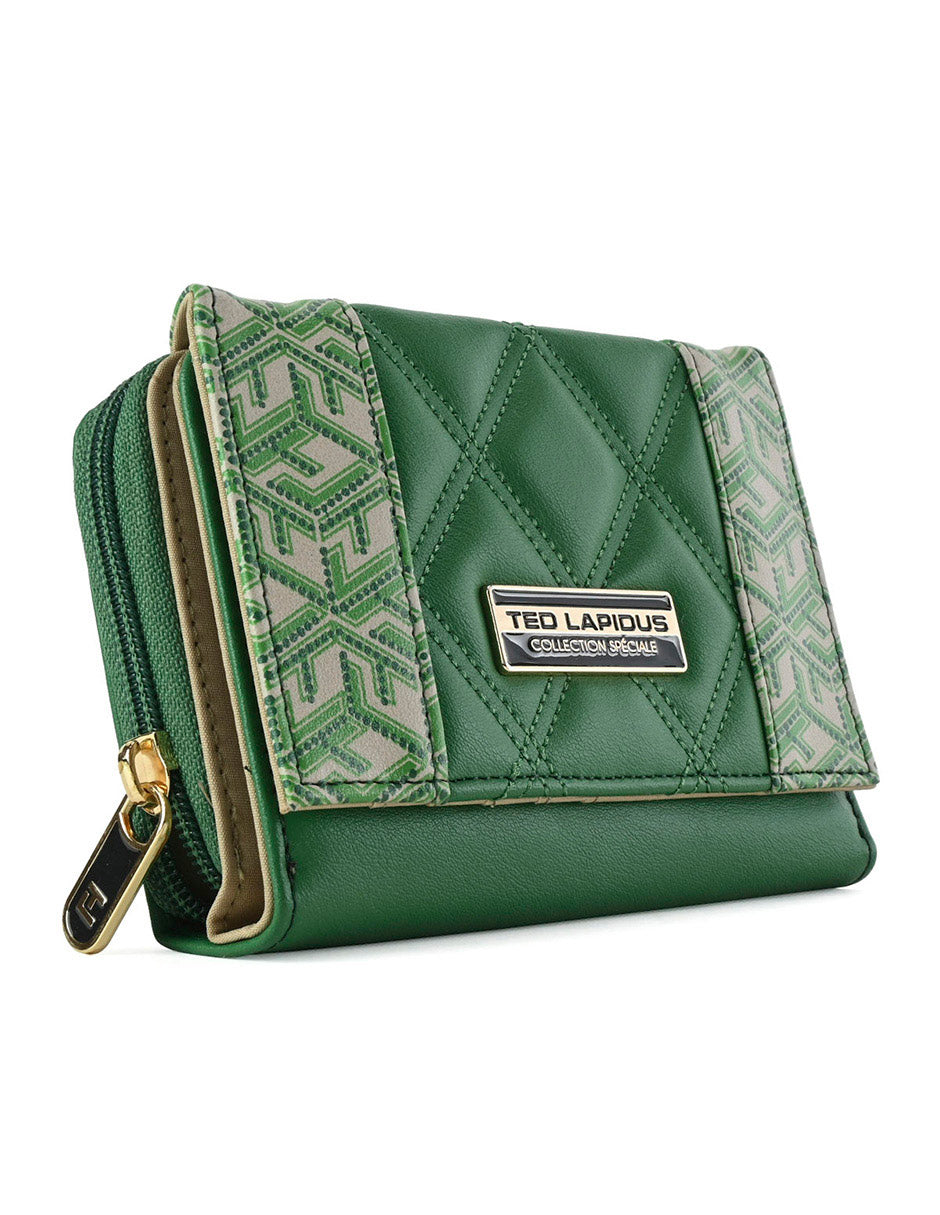 Cartera Para Mujer Ted Lapidus Diseño Verde