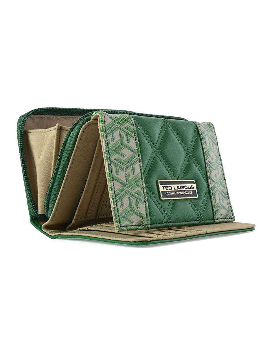 Cartera Para Mujer Ted Lapidus Diseño Verde