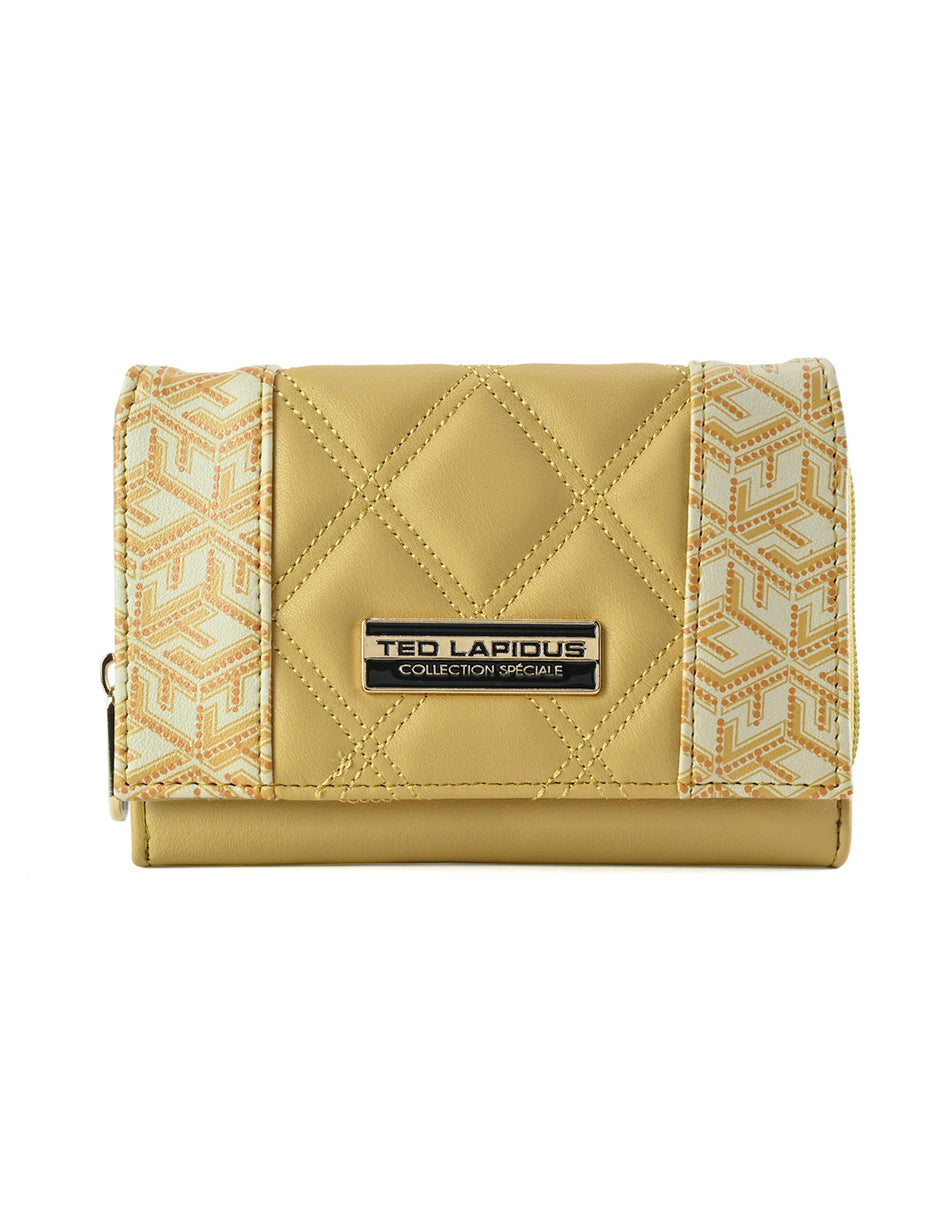 Cartera Para Mujer Ted Lapidus Diseño Amarillo