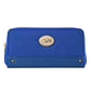 Cartera Chatties Para Dama Compartimentos Azul