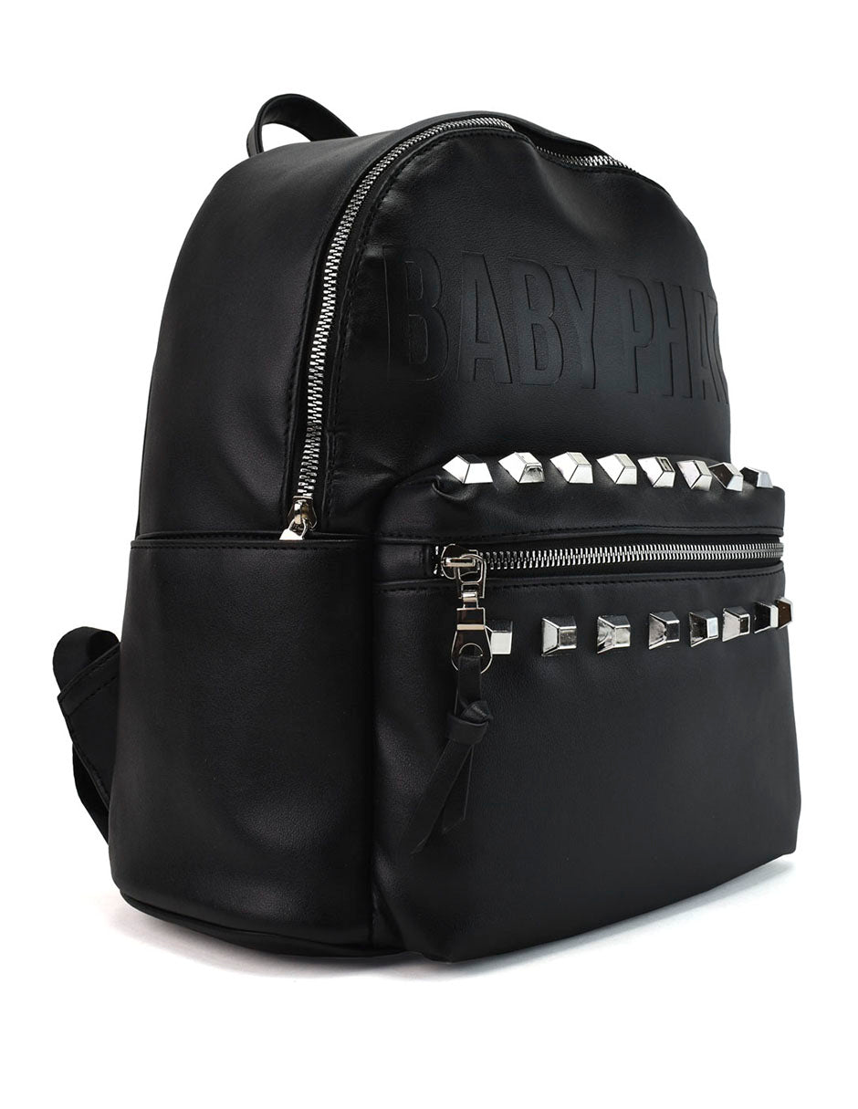 Mochila Baby Phat Redonda color Negro con detalles