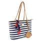 Bolsa Para Dama Con Monedero Rayas Chatties