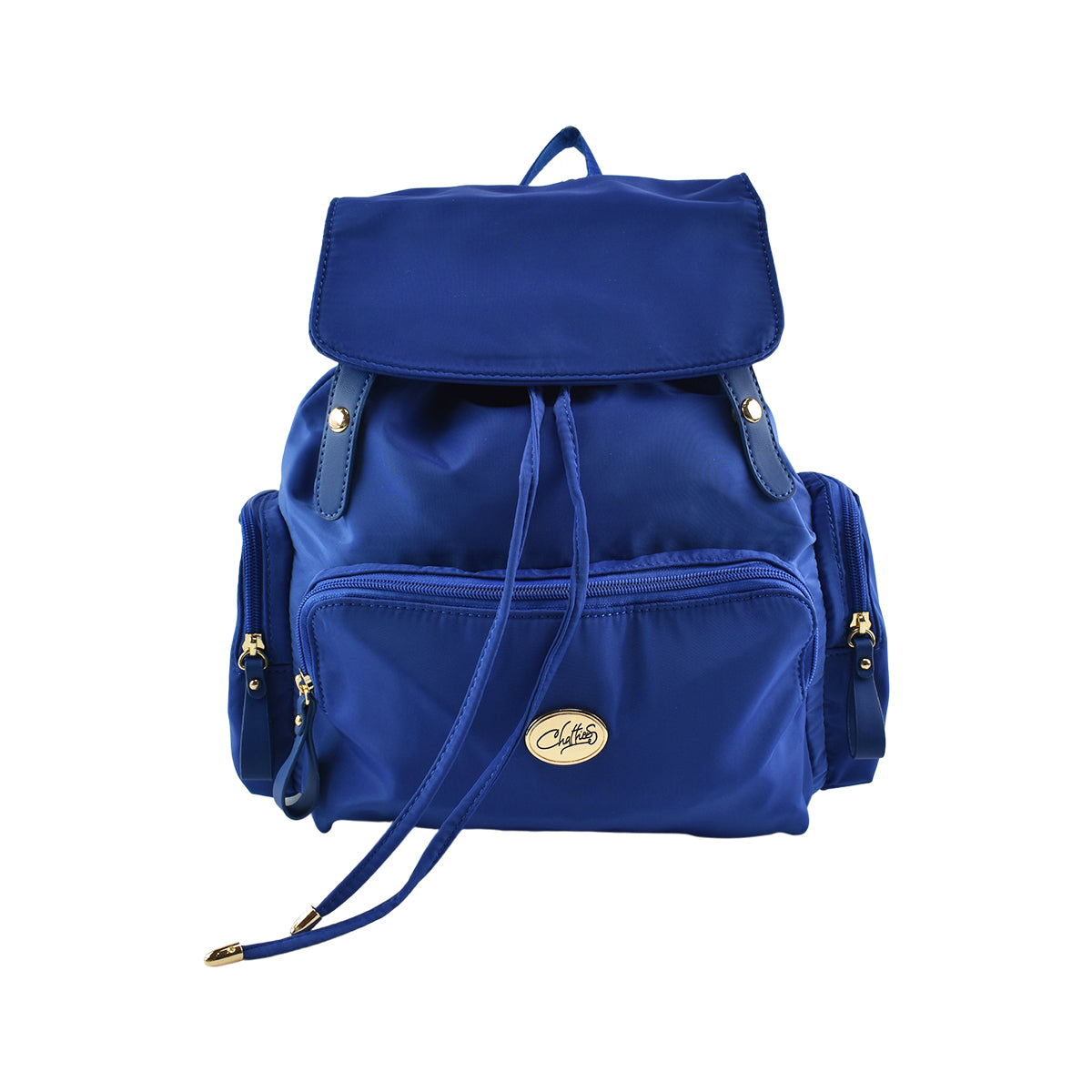 Bolso Backpack Para Mujer Azul Chatties