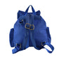 Bolso Backpack Para Mujer Azul Chatties