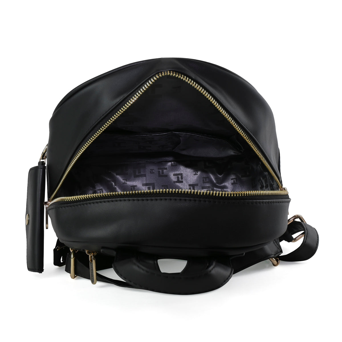 Mochila Para Dama Backpack Ted Lapidus Diseño Con Monedero
