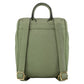 Backpack Minimalista Verde Olivo Chatties Para Mujer