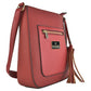 Bolsa Bandolera Para Mujer Ted Lapidus Color Rojo