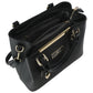 Bolso Bowling Grande Negro Ted Lapidus Con Asas De Mano