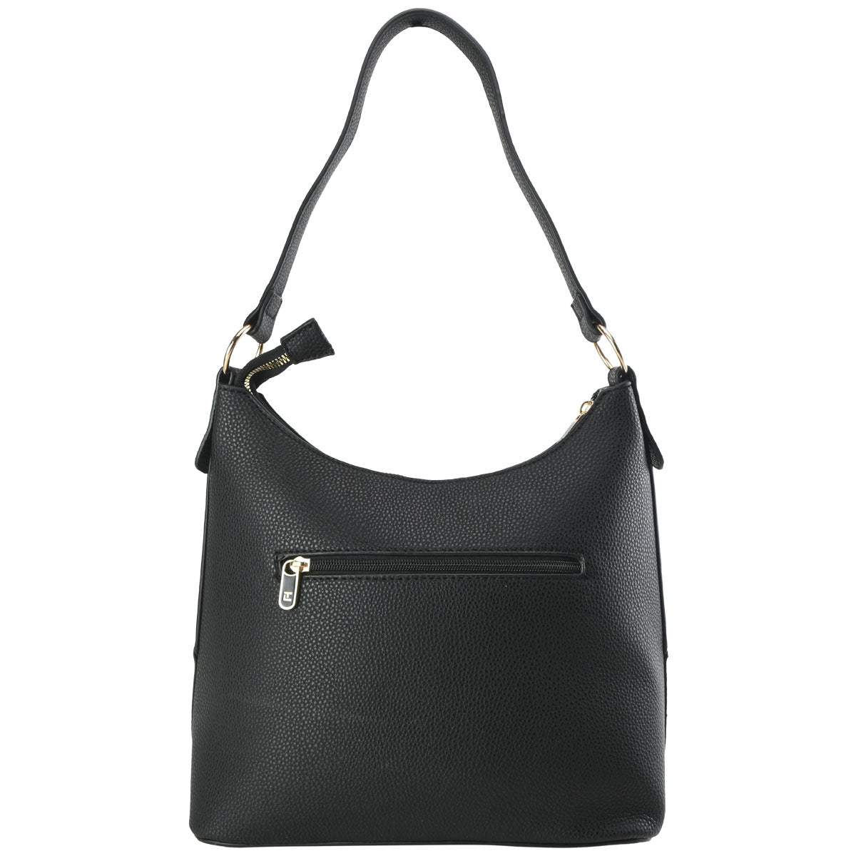 Bolso Hobo Color Negro Ted Lapidus Para Mujer