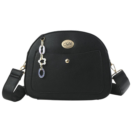 Bolsa [Chatties] tipo Saddle Crossbody