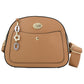 Bolsa [Chatties] tipo Saddle Crossbody Camello