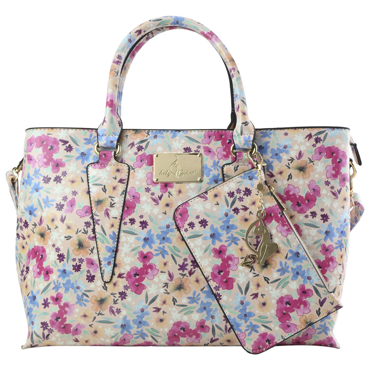 Bolsa Baby Phat Con Estampado De Flores Mujer