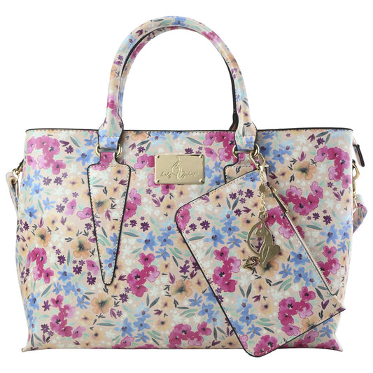 Bolsa Baby Phat Con Estampado De Flores Mujer