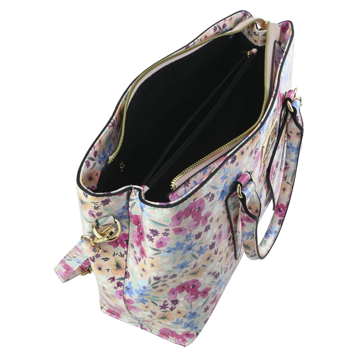 Bolsa Baby Phat Con Estampado De Flores Mujer